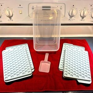 Mini Ice Cube Tray with Storage Container